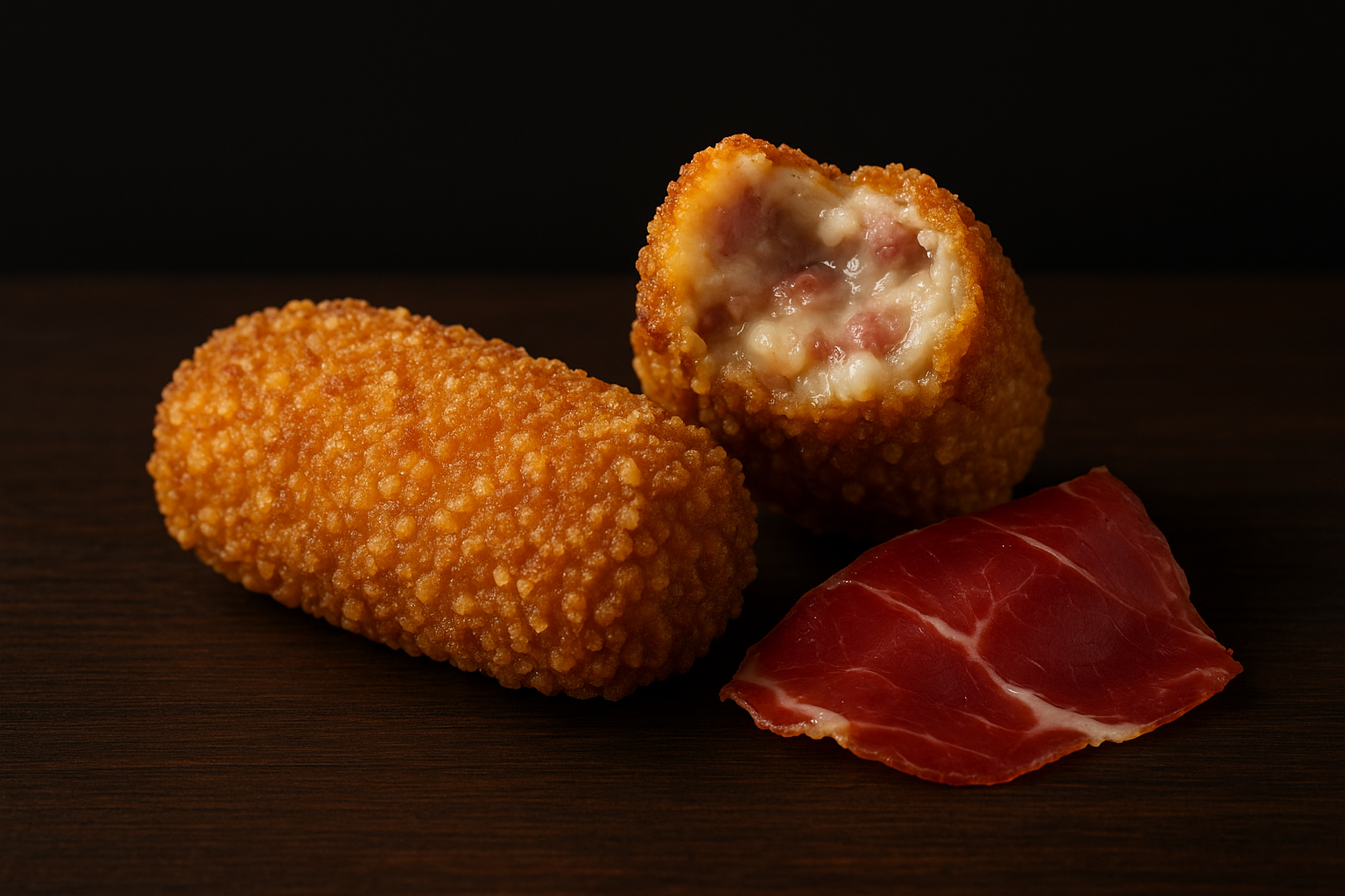 Croquetes de pernil ibèric